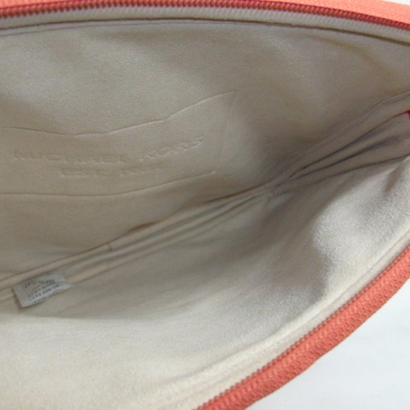 Michael Kors Logo Orange Neoprene Shoulder bag - Picture 7 of 10